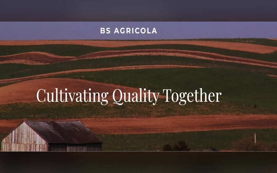 The BS Agricola website homepage